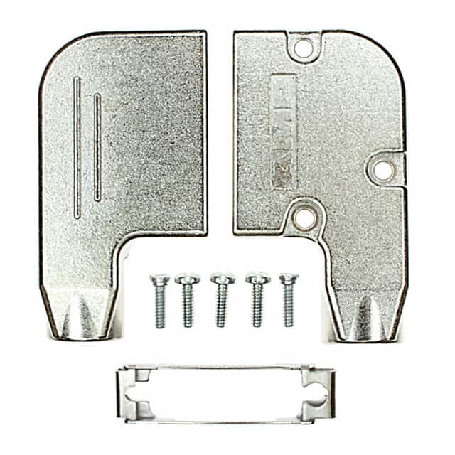 745652-1 CONN BACKSHELL 15POS 90DEG SHLD