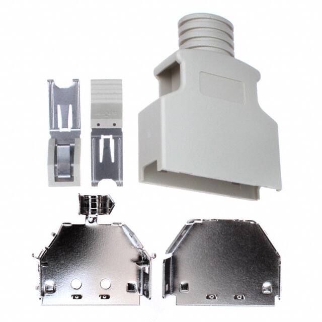 176793-4 CONN BACKSHELL 26POS 180DEG SHLD