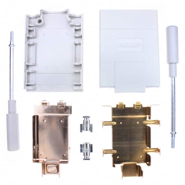 750850-1 CONN BACKSHELL 26POS 180DEG SHLD