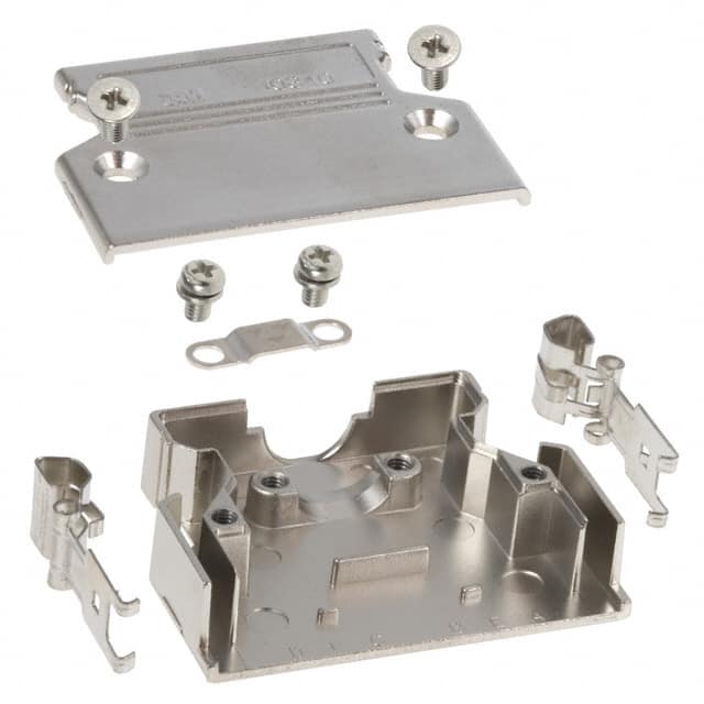 10340-A200-00 CONN BACKSHELL 40POS 180DEG SHLD