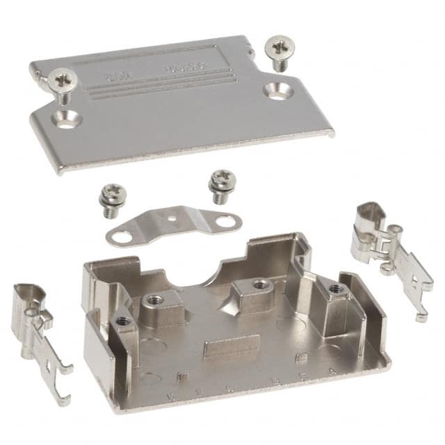 10350-A200-00 CONN BACKSHELL 50POS 180DEG SHLD