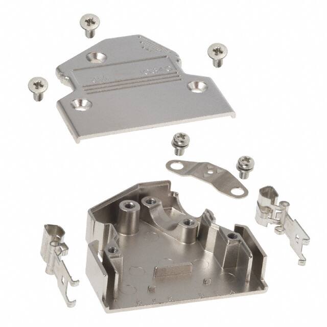 10340-A500-00 CONN BACKSHELL 40POS 60DEG SHLD
