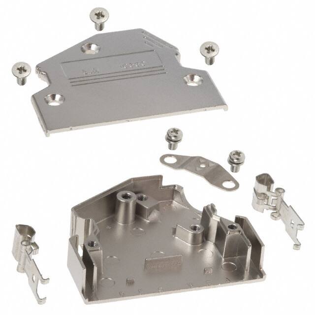 10350-A500-00 CONN BACKSHELL 50POS 60DEG SHLD