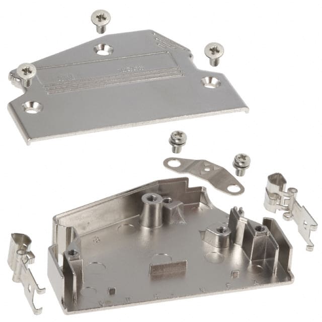 10368-A500-00 CONN BACKSHELL 68POS 60DEG SHLD