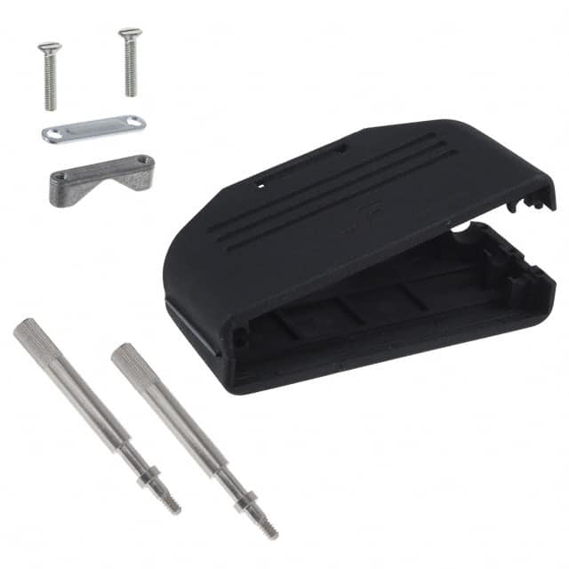 86303641BLF CONN BACKSHELL 50POS 180DEG BLK