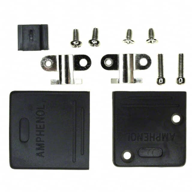 L171370 CONN BACKSHELL 9POS 180DEG BLACK