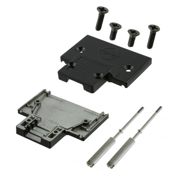 0737963001 CONN BACKSHELL 68POS 180DEG SHLD