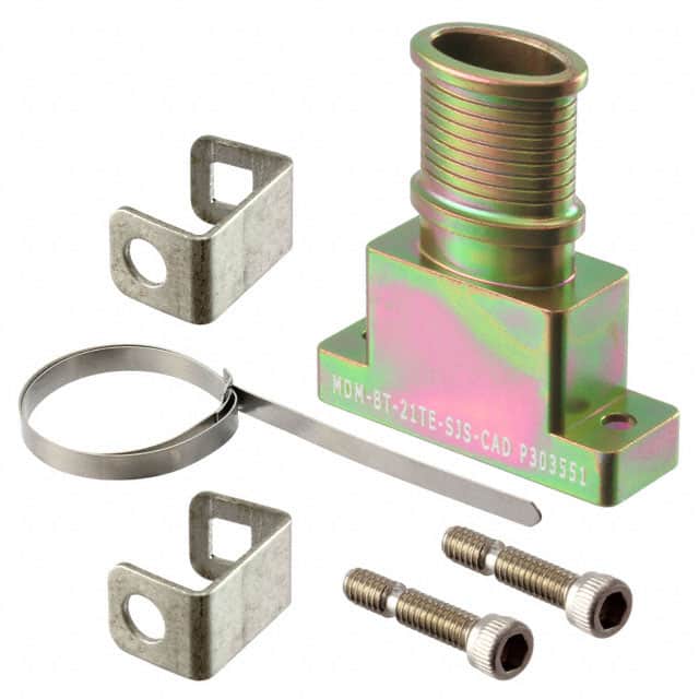 MDM-BT-21TE-SJS-CAD CONN BACKSHELL 21POS 180DEG SHLD
