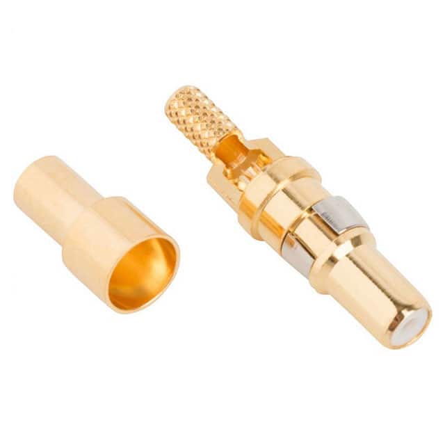 212100 CONN D-SUB PIN COAX CRIMP GOLD