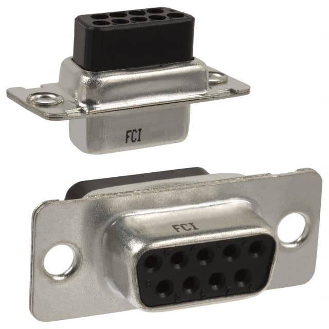 865609SLTLF CONN D-SUB HOUSING RCPT 9POS