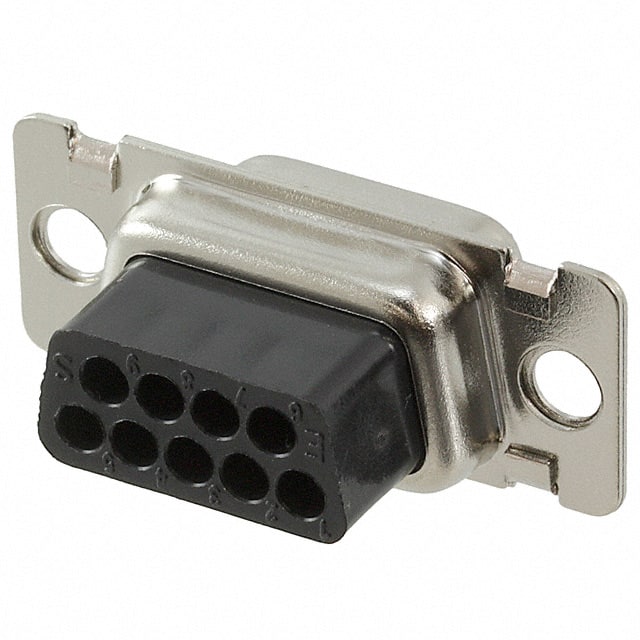 40-9809S CONN D-SUB HOUSING RCPT 9POS