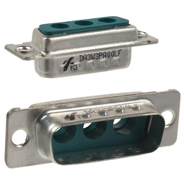 DA3W3PA00LF CONN D-SUB HOUSING PLUG 3POS