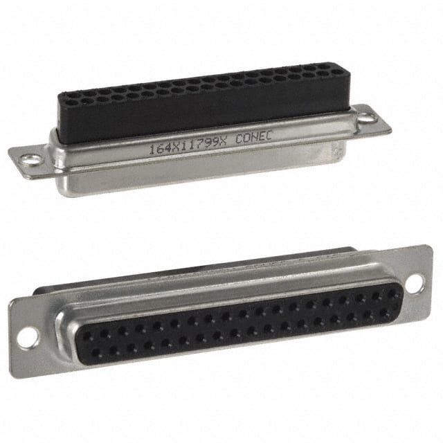 164X11799X CONN D-SUB HOUSING RCPT 37POS