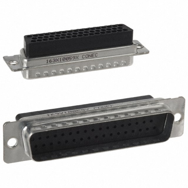 163X10059X CONN D-SUB HOUSING PLUG 50POS