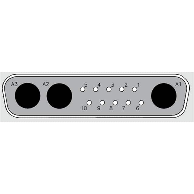 1731070180 CONN D-SUB HOUSING RCPT 13POS