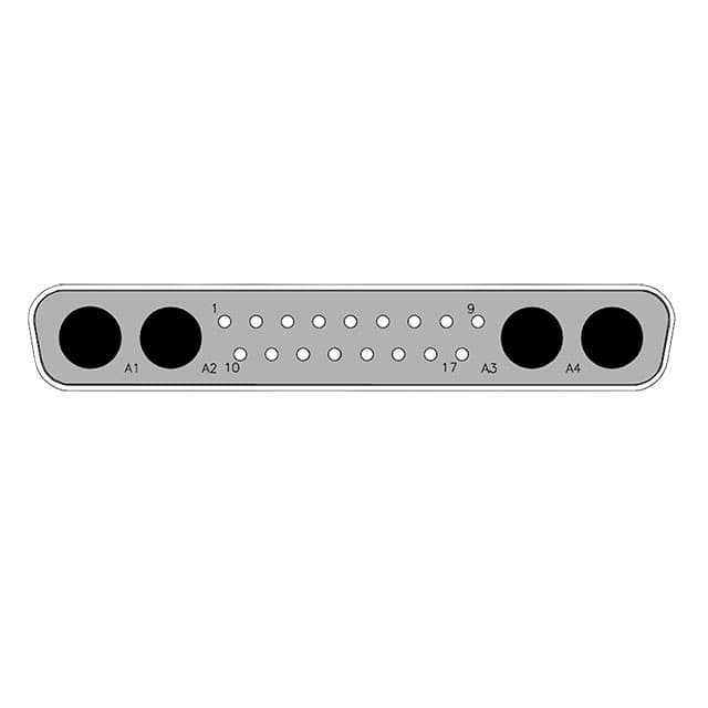 1731070175 CONN D-SUB HOUSING PLUG 21POS