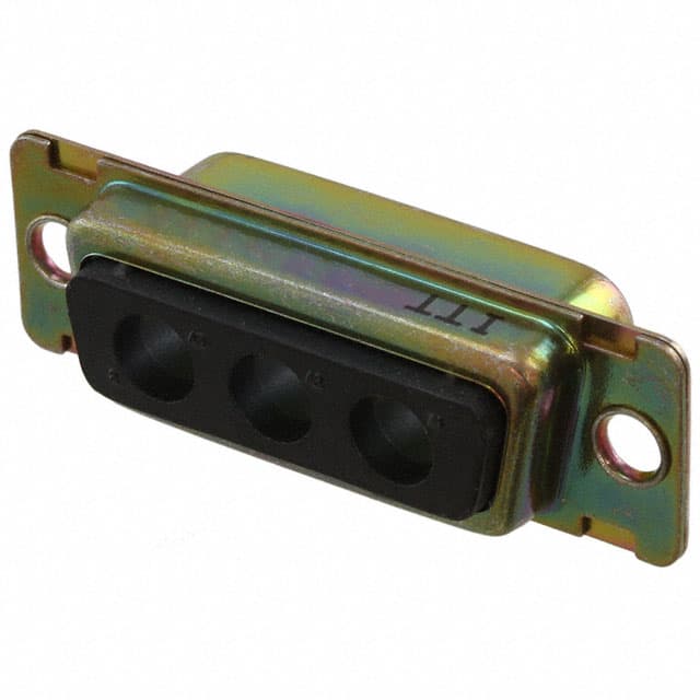 DAMM-3W3P CONN D-SUB HOUSING PLUG 3POS