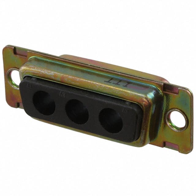 DAMM-3W3S CONN D-SUB HOUSING RCPT 3POS