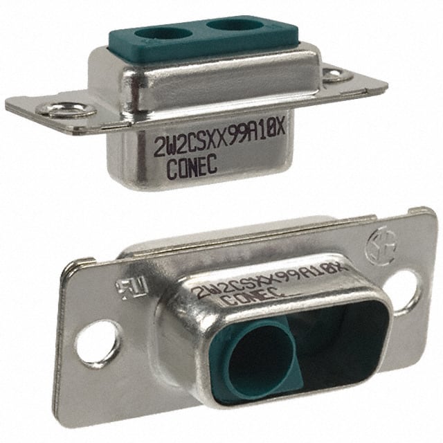 302W2CSXX99A10X CONN D-SUB HOUSING RCPT 2POS