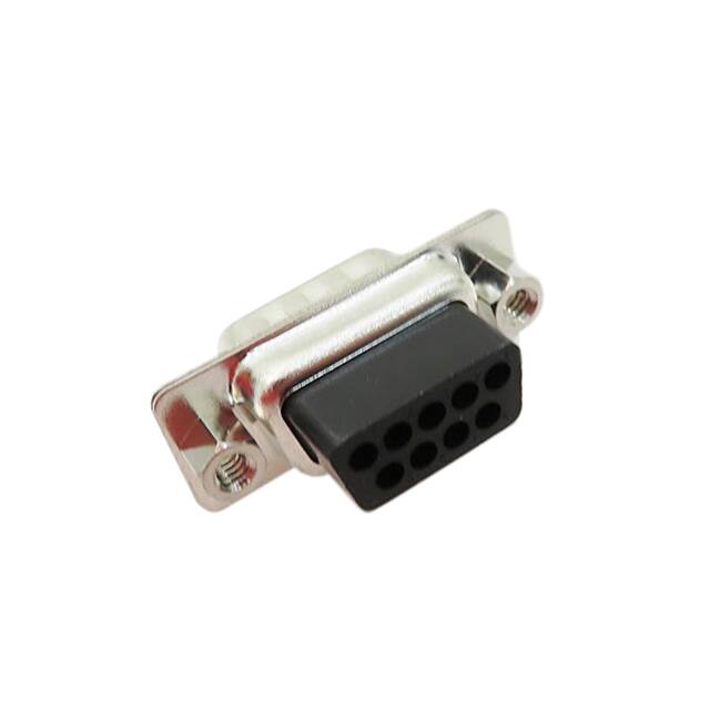 DE09-PR-SL CONN D-SUB HOUSING PLUG 9POS