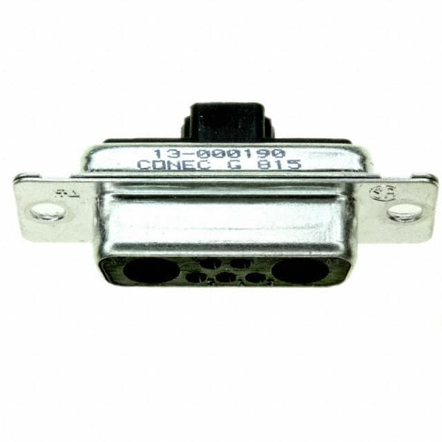 13-000190 CONN D-SUB HOUSING RCPT 7POS