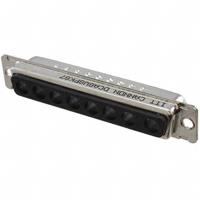 DCA-8W8P-K87-F0 CONN D-SUB HOUSING PLUG 8POS