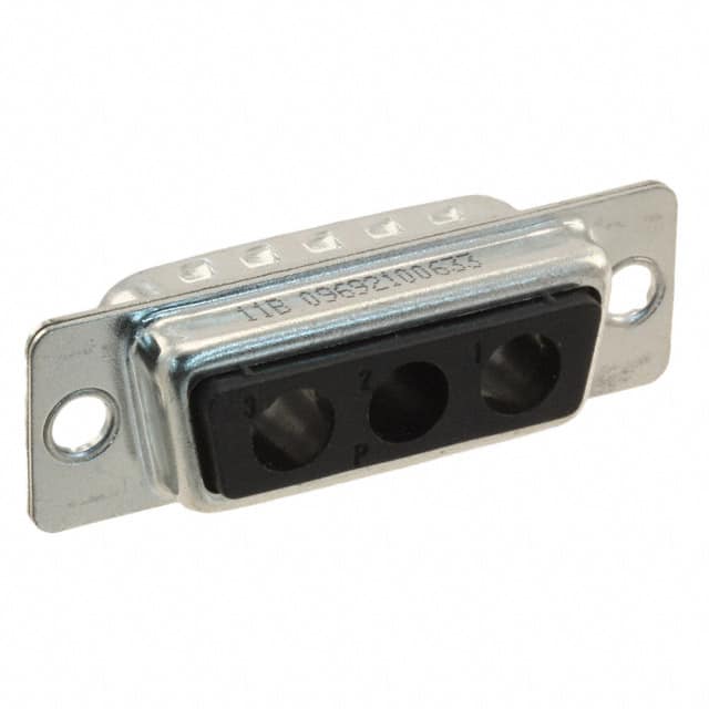 09692100633500 CONN D-SUB HOUSING PLUG 3POS