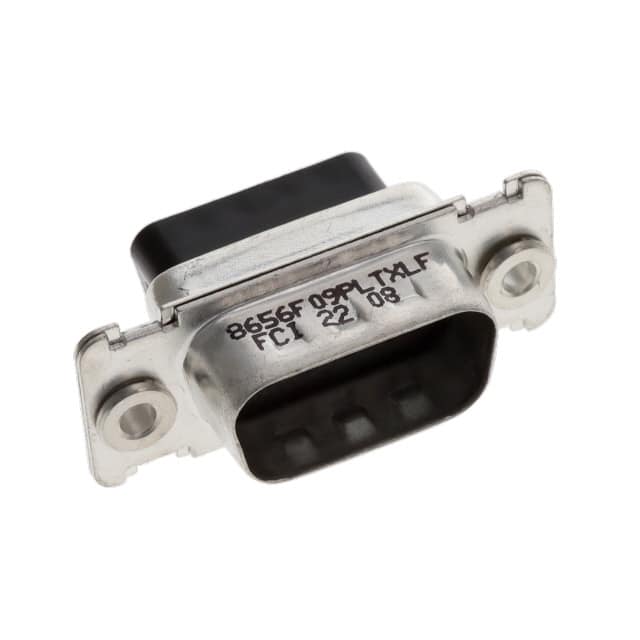 8656F09PLTXLF CONN D-SUB HOUSING PLUG 9POS