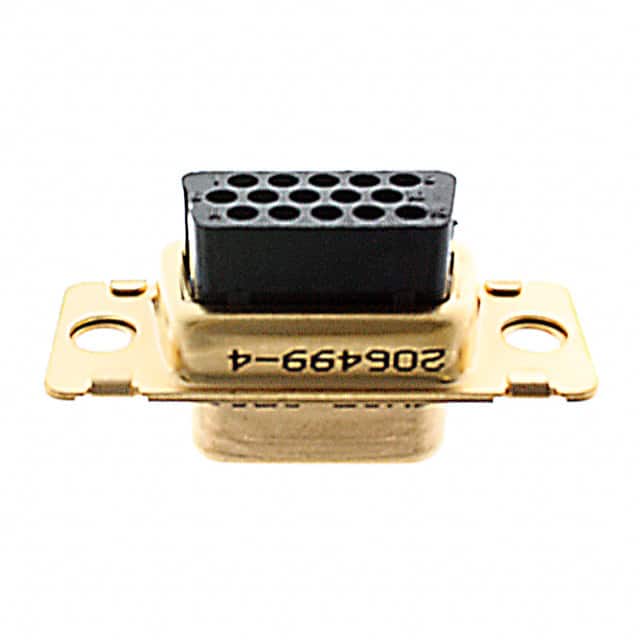 206499-4 CONN D-SUB HD HOUSING RCPT 15POS