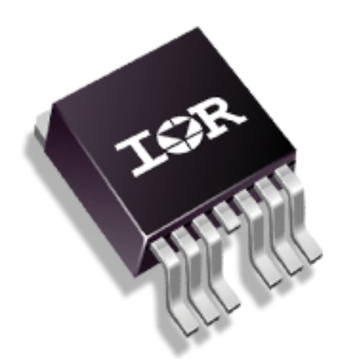 IRFS3107TRL7PP The Infineon IRFS3107TRL7PP is an N-Channel MOSFET designed for power applications. It offers a high continuous drain current and a low drain-source resistance.