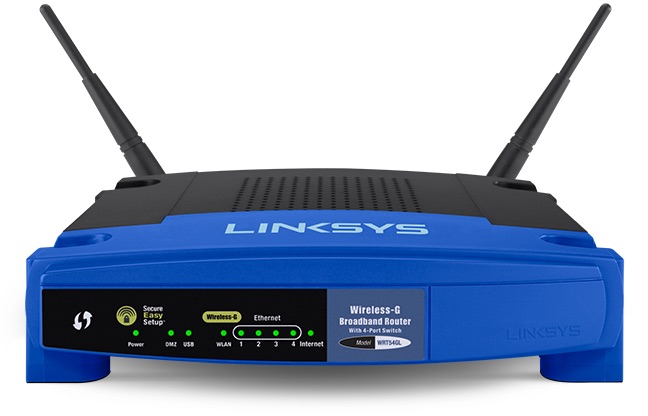 WRT54GL The Linksys WRT54GL is a versatile Wireless-G Broadband Router offering 54Mbps speeds and robust security features. It combines an access point, switch, and router functions.