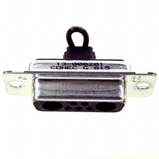 13-000201 CONN D-SUB HOUSING RCPT 7POS