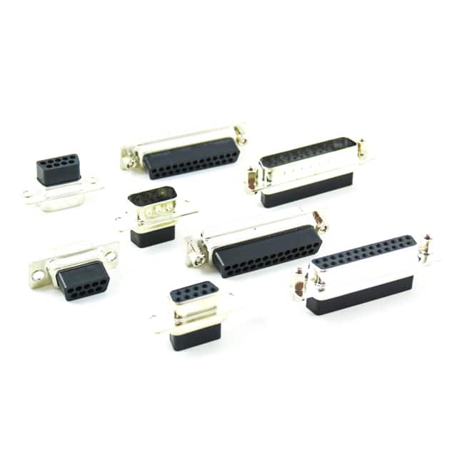 7908-09FTA D-SUB CRIMP CUP, 9 PINS, FEMALE,