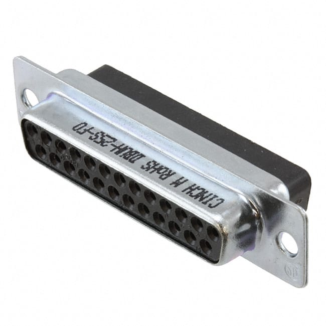 DBUH-25S-FO CONN DB25 SOCKET CRIMP W/O CONT