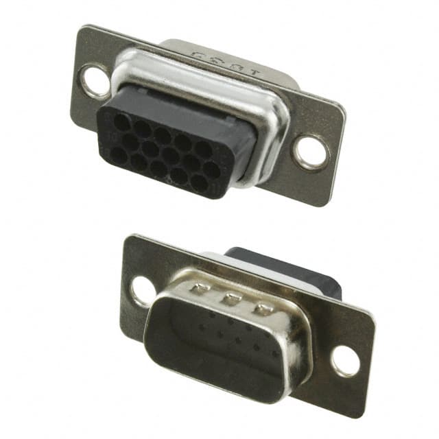 10090930-P150ALF CONN D-SUB HD HOUSING PLUG 15POS