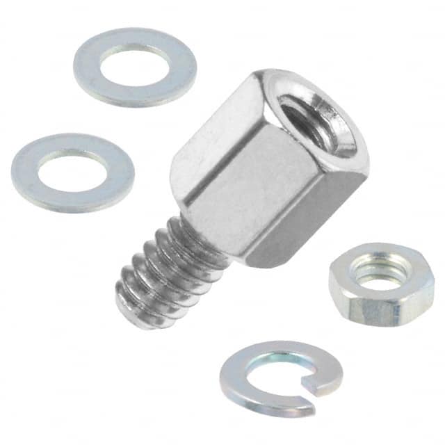 160-000-013-041 ASSY SCREWLOCK 4-40 FEMALE .197"