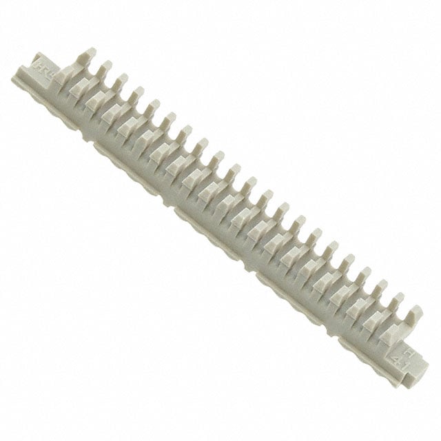 DF9M-41S-1R-PB(07) Hirose DF9M-41S-1R-PB(07) is a 41 position, 2 row, 1.00mm pitch IDC receptacle connector for discrete wire, featuring a friction lock and free hanging mounting.