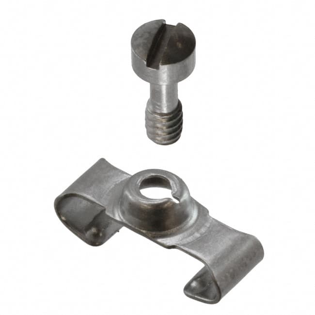 D2041980 CONN MALE SCREWLOCK W/CLAMP 4-40
