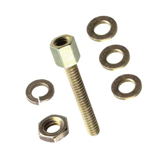 D2041874 SCREW LOCK FEMALE PANEL MNT 4-40