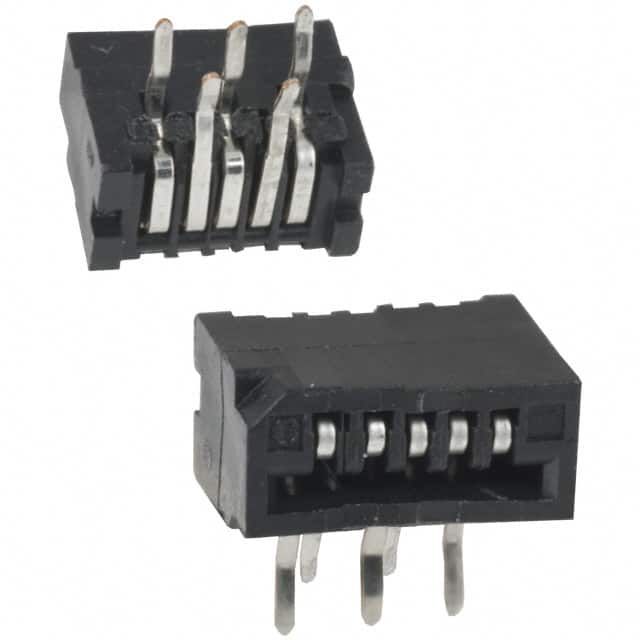 HLW5R-2C7LF CONN FFC FPC TOP 5POS 1MM R/A