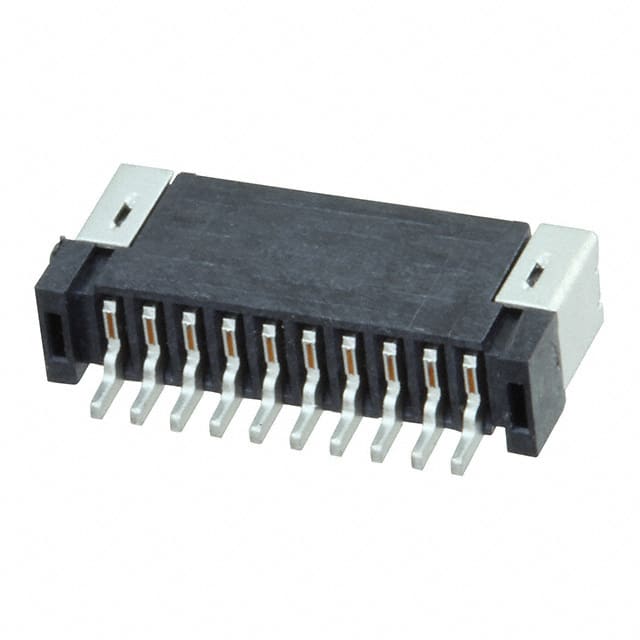 FC1-10-02-T-WT CONN FFC 10POS 1MM R/A