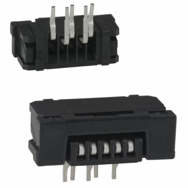 SLW5R-1C7LF CONN FFC FPC BOTTOM 5POS 1MM R/A