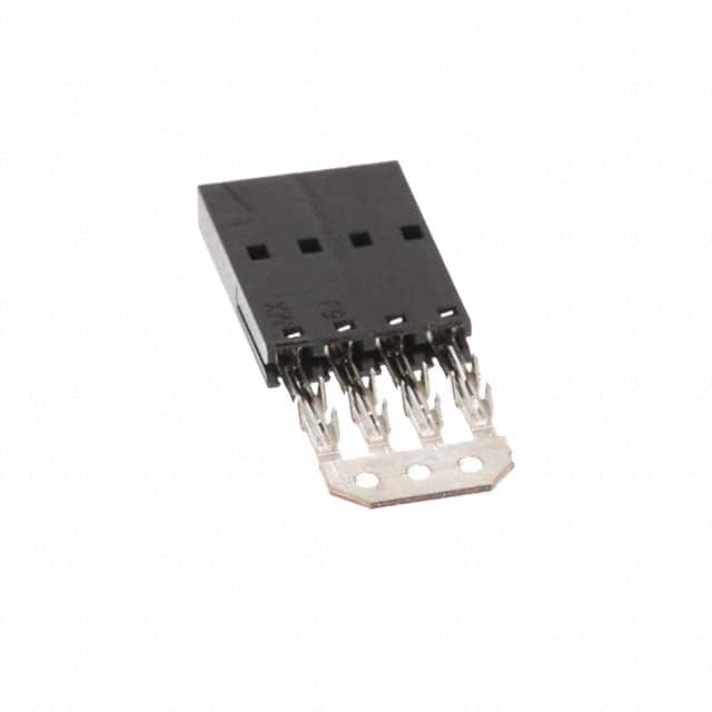 0015388048 CONN CIC FFC RCPT 4POS 2.54MM