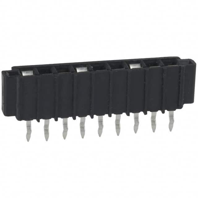 5-520316-9 CONN FFC VERT 9POS 2.54MM PCB