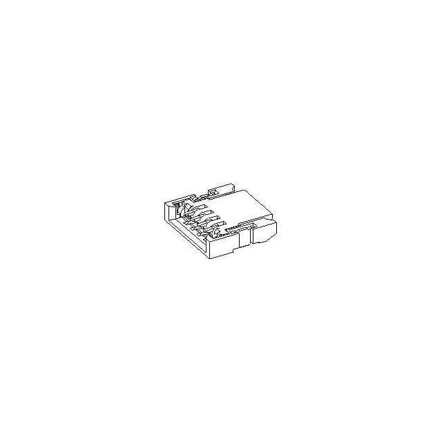 501461-0401 0.5 FPC R/A B/F 4CKT EMBSTP PKG