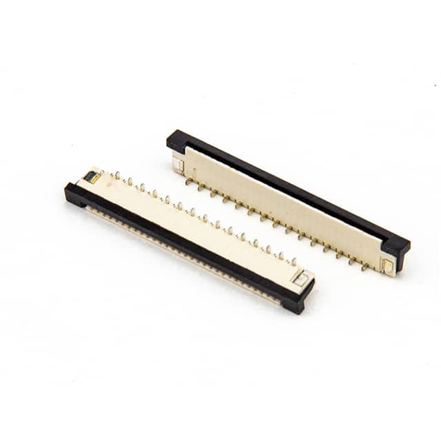 2434-20TR2U CONN FFC FPC BOTTOM 20POS 1MM RA