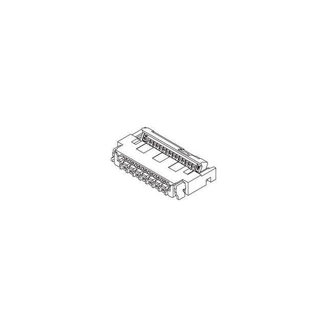 502598-3391 0.3 FPC BACK FLIP HSG ASSY33CKTE