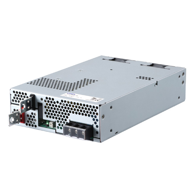 PJA1500F-24-V The Cosel PJA1500F-24-V is an enclosed AC/DC converter with a 24V output voltage and 1536W power rating. It features universal input and chassis mounting.