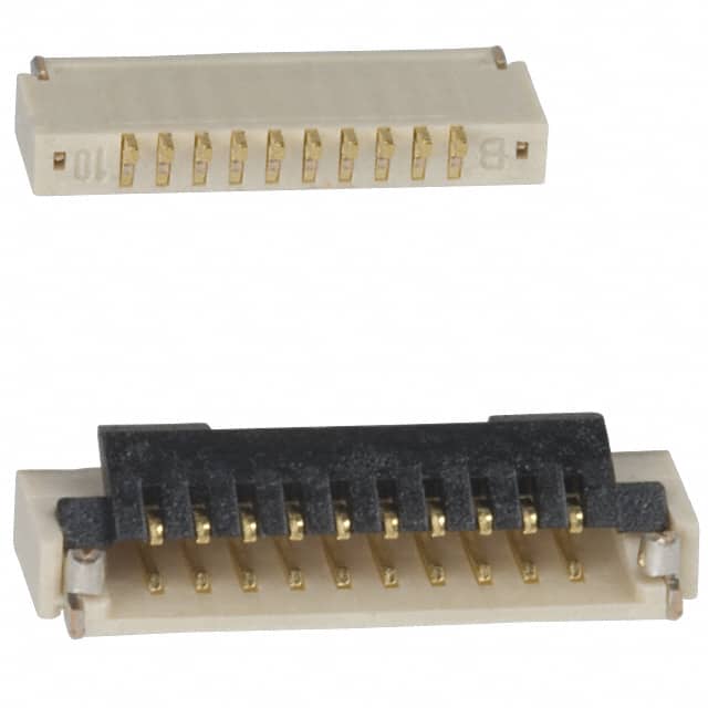 FH19SC-10S-0.5SH(09) CONN FFC BOTTOM 10POS 0.5MM R/A