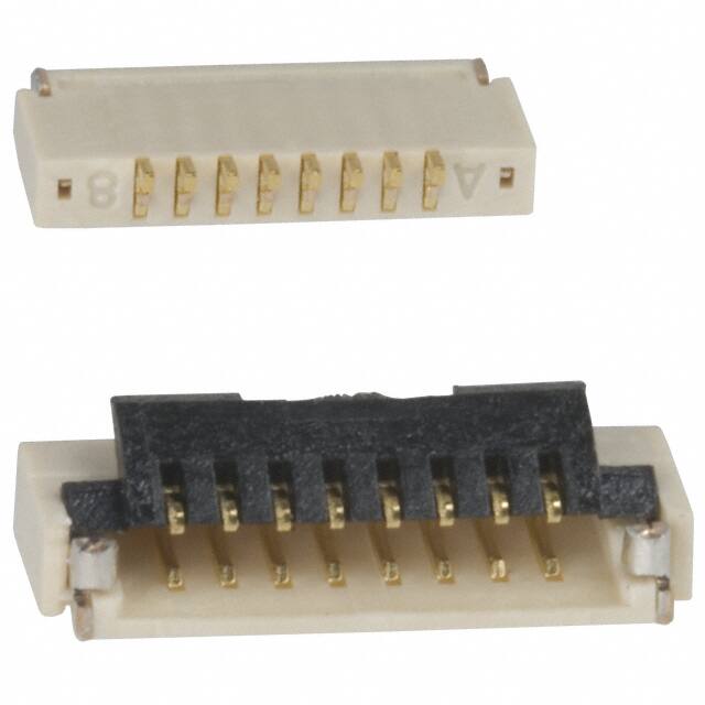 FH19SC-8S-0.5SH(09) CONN FFC BOTTOM 8POS 0.5MM R/A